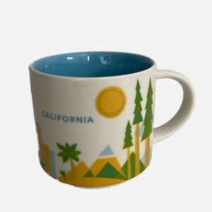 Starbucks You are Here Collection California Mug Coffee Tea 2013